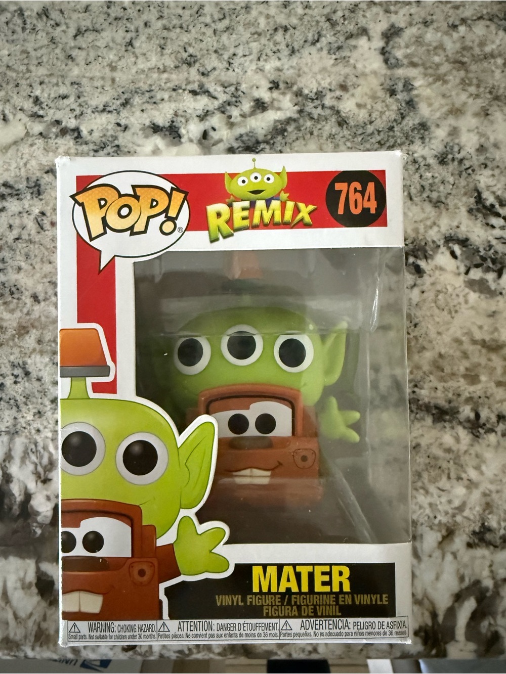 Funko POP! Remix Mater as Alien Green & Brown Vinyl Figure #764 NEW